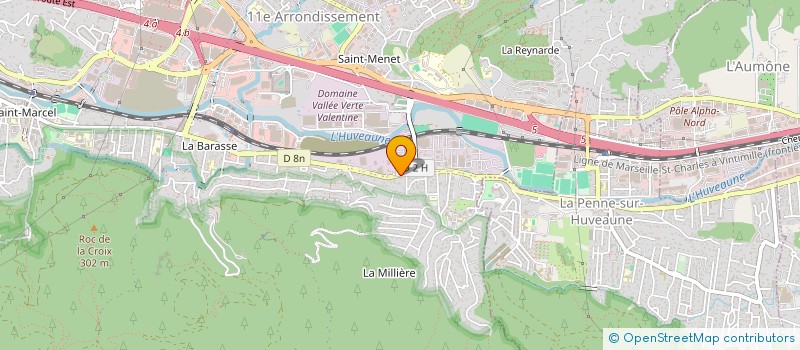 localisation de l'entreprise ROCKY à MARSEILLE