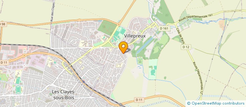 localisation de l'entreprise ROCNEXUS  VILLEPREUX