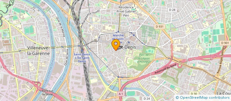 localisation de l'entreprise ROCPATINO ASSOCIATION  SAINT-DENIS