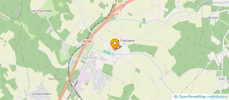 localisation de l'entreprise ROCPHIL à TAPONNAT-FLEURIGNAC