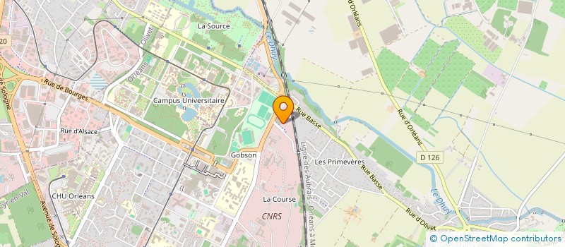 localisation de l'entreprise ROCPRO3D  ORLEANS
