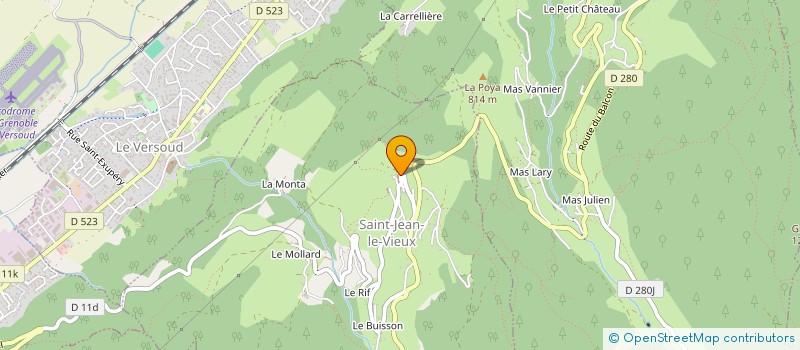 localisation de l'entreprise ROCS  SAINT-JEAN-LE-VIEUX