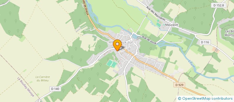 localisation de l'entreprise ROCSAGE à VILLEMEUX-SUR-EURE