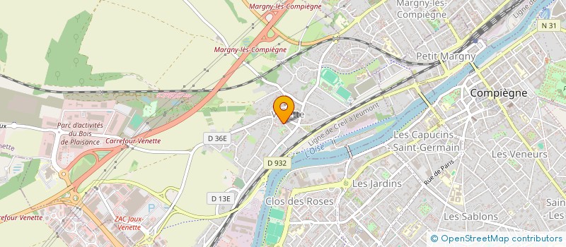 localisation de l'entreprise ROCTUS  VENETTE