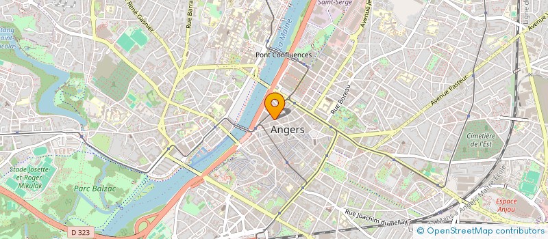 localisation de l'entreprise ROCUJBC à ANGERS