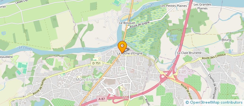 localisation de l'entreprise ROCVAD  MURS-ERIGNE