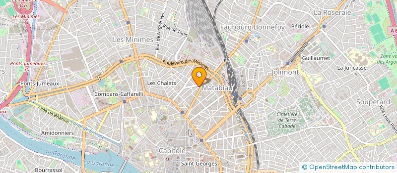 localisation de l'entreprise ROD INVEST  TOULOUSE