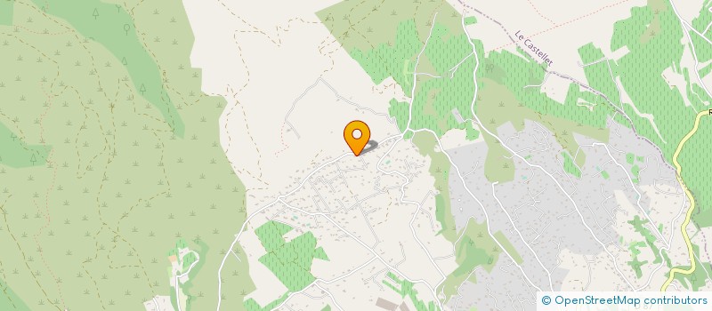 localisation de l'entreprise RODA CLAUDEL à LA CADIERE D'AZUR