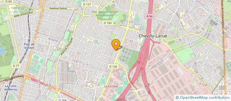 localisation de l'entreprise RODA IMMOBILIER  CHEVILLY-LARUE