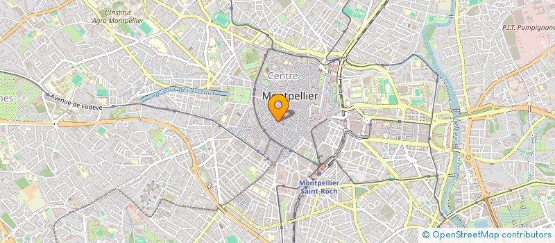localisation de l'entreprise RODAFRED à MONTPELLIER