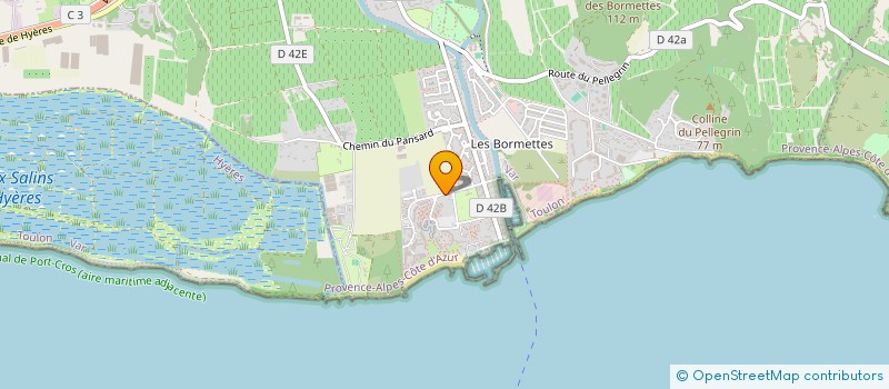 localisation de l'entreprise RODAJO  LA LONDE LES MAURES