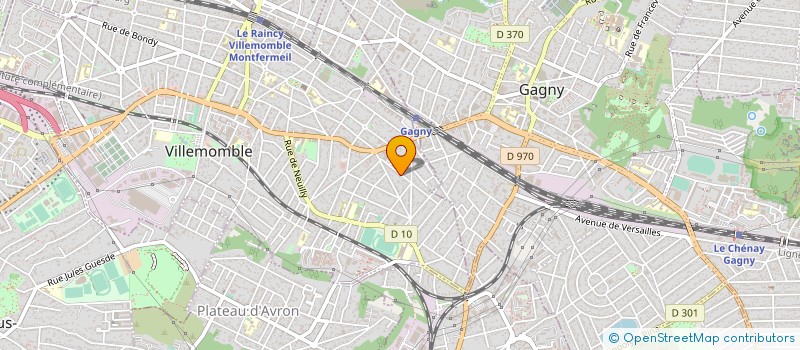 localisation de l'entreprise RODAL INTERNATIONAL  VILLEMOMBLE