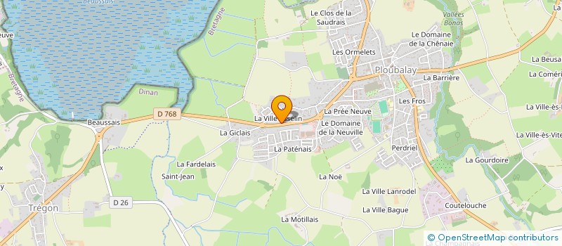 localisation de l'entreprise RODALAN  BEAUSSAIS-SUR-MER