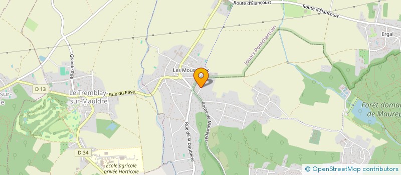 localisation de l'entreprise RODAM  MAUREPAS