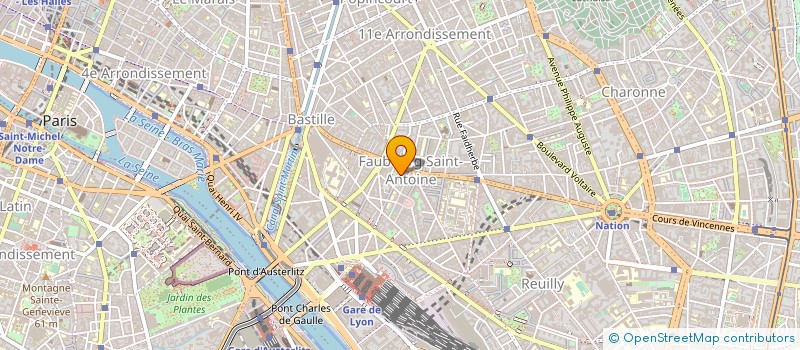 localisation de l'entreprise RODAME à PARIS