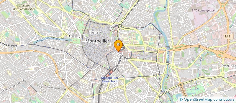 localisation de l'entreprise RODANE à MONTPELLIER