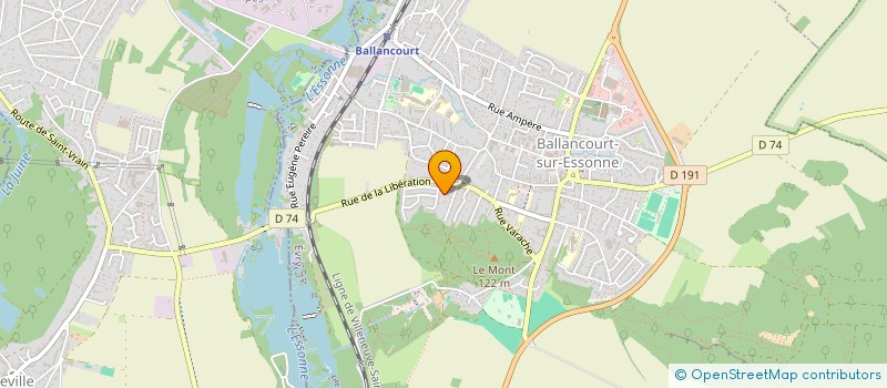localisation de l'entreprise RODANET SARL à BALLANCOURT-SUR-ESSONNE