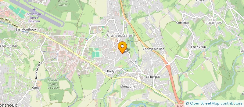 localisation de l'entreprise RODAOU  CRANVES-SALES