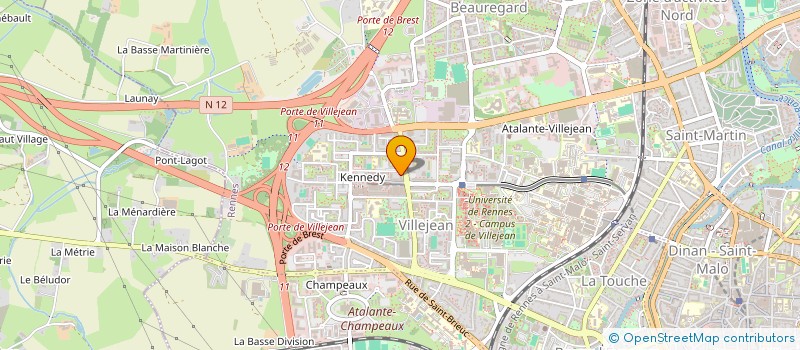 localisation de l'entreprise RODAS-SPORTS à RENNES