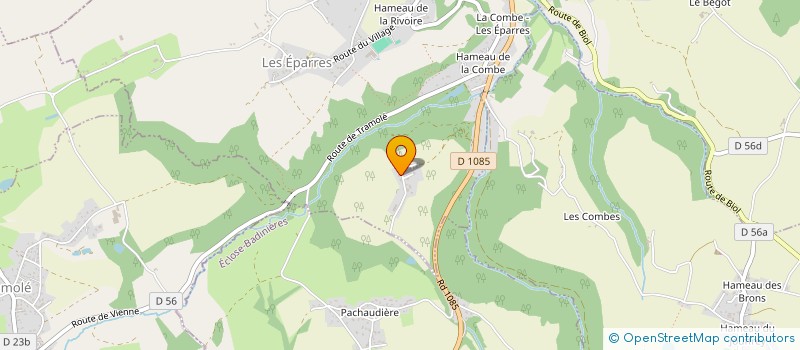 localisation de l'entreprise RODAYA  LES EPARRES