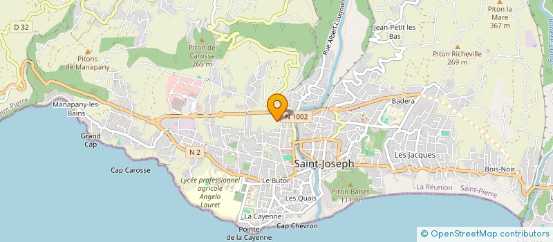 localisation de l'entreprise RODBIKELOC à SAINT-JOSEPH