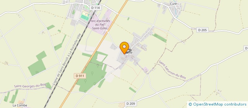 localisation de l'entreprise RODE  SAINT-GEORGES-DU-BOIS