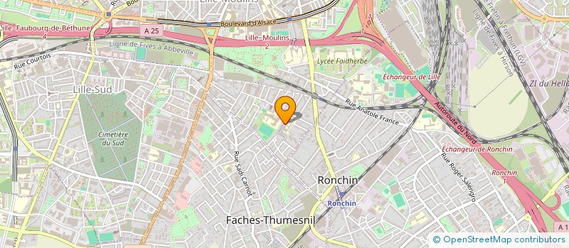 localisation de l'entreprise RODE DUIVELS à LILLE