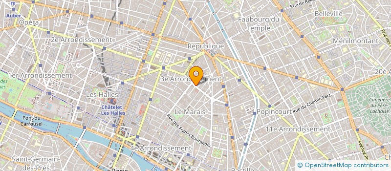 localisation de l'entreprise RODEEO  PARIS