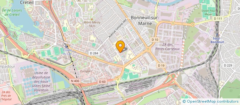 localisation de l'entreprise RODEMU CONSEIL  BONNEUIL-SUR-MARNE