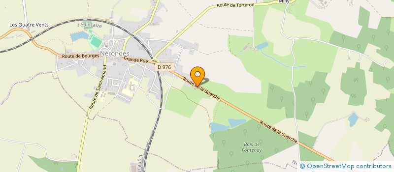 localisation de l'entreprise RODEN  NERONDES