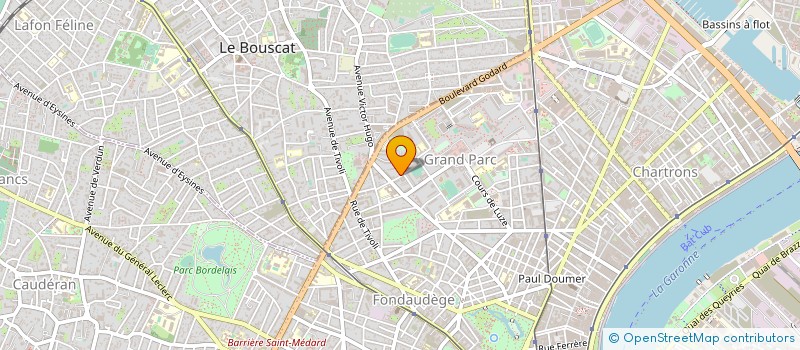 localisation de l'entreprise RODEO COMMUNICATION à BORDEAUX