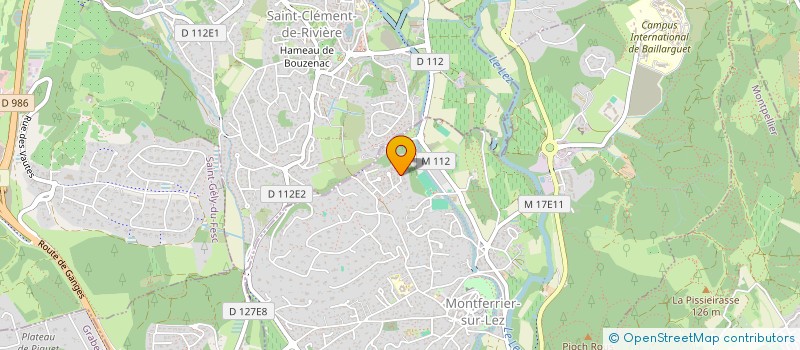 localisation de l'entreprise RODEVA à MONTFERRIER-SUR-LEZ