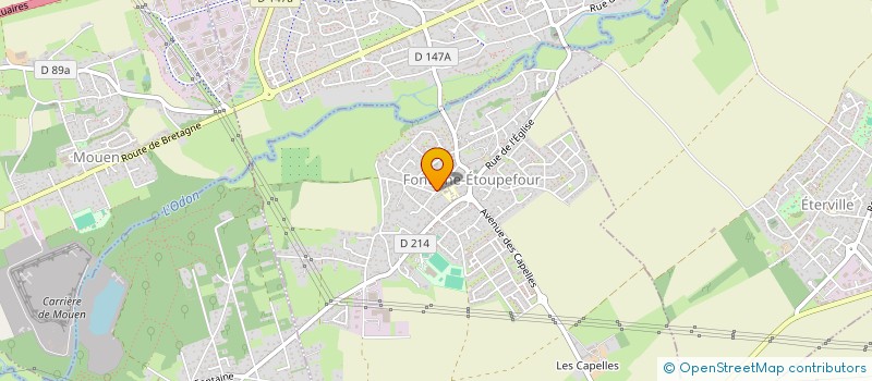 localisation de l'entreprise RODGY ENTERTAINMENT à FONTAINE-ETOUPEFOUR