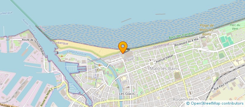 localisation de l'entreprise RODHIAS à DUNKERQUE