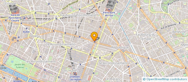 localisation de l'entreprise RODI-MOD  PARIS 10