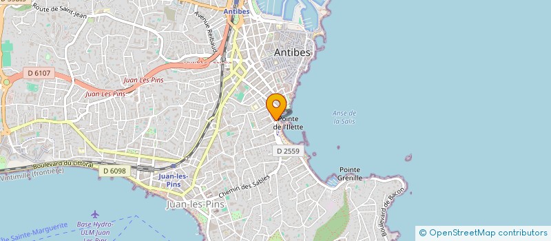 localisation de l'entreprise RODI-SCHWERTZ à ANTIBES