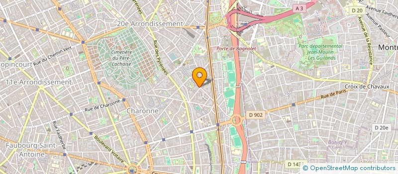 localisation de l'entreprise RODI58  PARIS