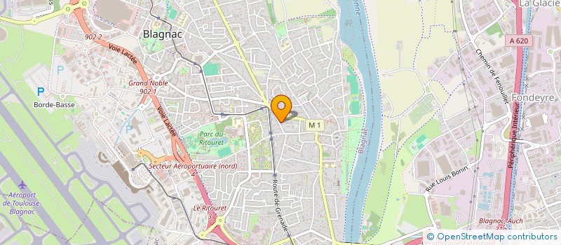 localisation de l'entreprise RODIERE INDIVISION à BLAGNAC