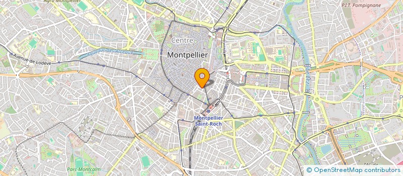 localisation de l'entreprise RODIM TRANSACTION à MONTPELLIER
