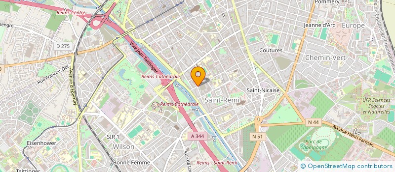 localisation de l'entreprise RODIMIMO  REIMS