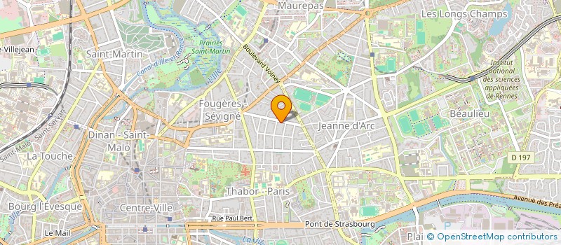 localisation de l'entreprise RODIMMO  RENNES