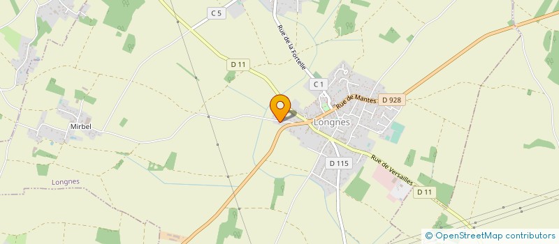 localisation de l'entreprise RODIMO  LONGNES