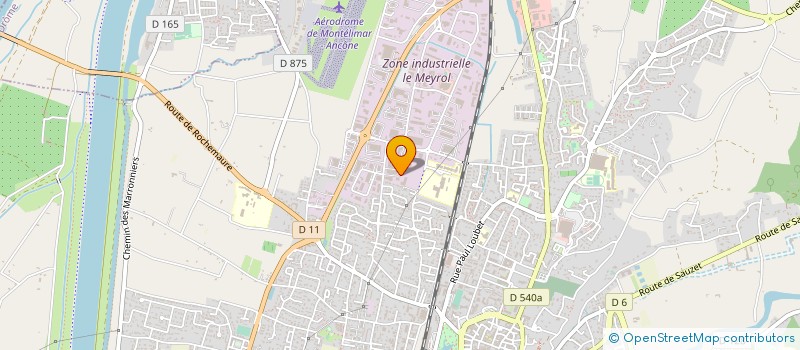 localisation de l'entreprise RODLIER DELICES à MONTELIMAR