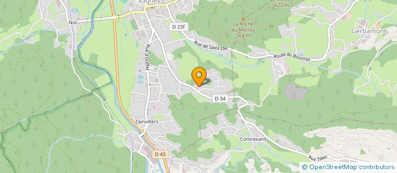 localisation de l'entreprise RODMACQ IMMOBILIER  VAGNEY