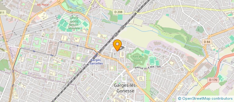 localisation de l'entreprise RODNEY ROYAL CAR SERVICE à DRANCY
