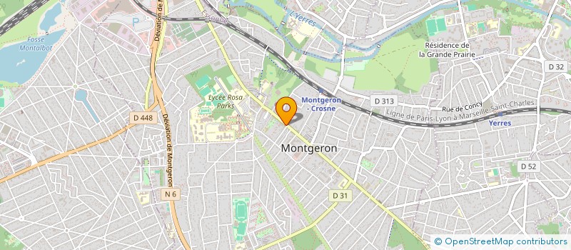 localisation de l'entreprise RODOCAN à MONTGERON
