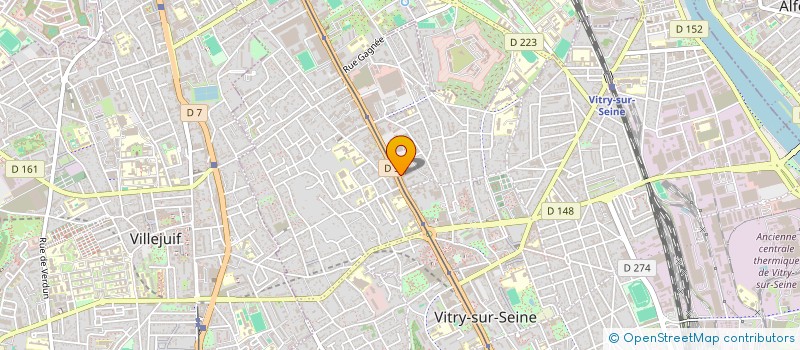 localisation de l'entreprise RODOLPHE à VITRY-SUR-SEINE