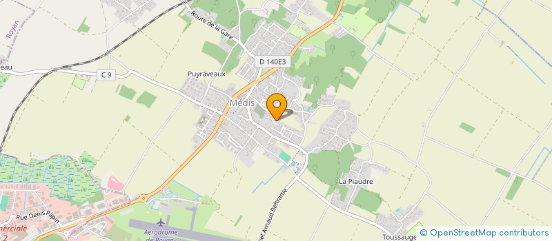 localisation de l'entreprise RODOLPHE CHEVALIER  NIEULLE-SUR-SEUDRE