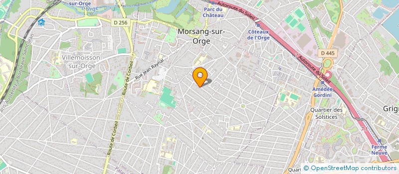 localisation de l'entreprise RODOLPHE FM à MORSANG-SUR-ORGE