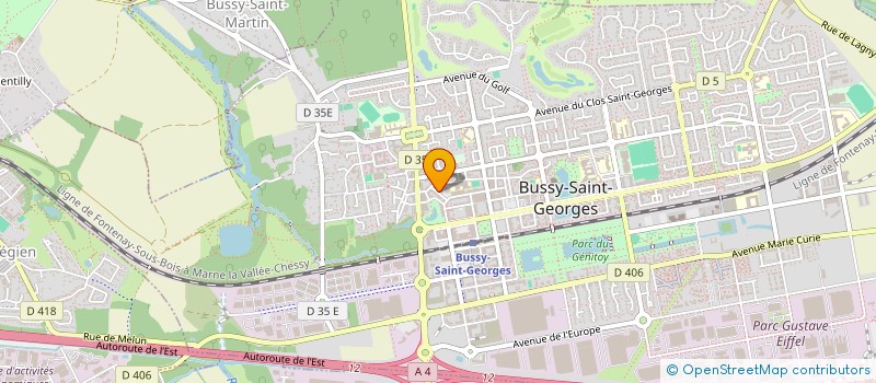 localisation de l'entreprise RODOLPHE IT SERVICES  FERRIERES-EN-BRIE